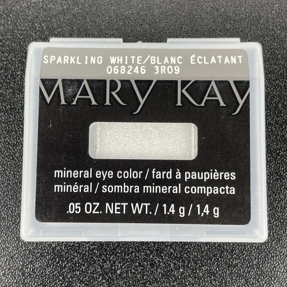 Mary Kay Mineral Eye Color Sparkling White 068246 3R09 .05 oz Brand New